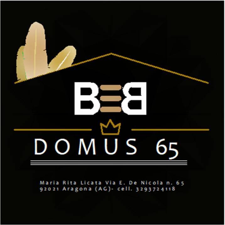 B&B Domus 65 Aragona Экстерьер фото